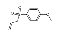 1-甲氧基-4-(2-丙烯-1-基磺酰基)苯 结构式