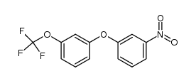 1-(3-硝基苯氧基)-3-(三氟甲氧基)苯 结构式
