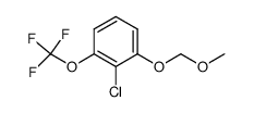 1-氯-2-甲氧基甲氧基-6-三氟甲氧基苯 结构式