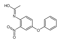 N-(2-硝基-4-苯氧基苯基)乙酰胺 结构式