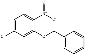2-(苄氧基)-4-氯-1-硝基苯 结构式