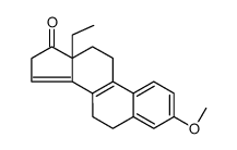 (1)-13-ETHYL-3-METHOXYGONA-1,3,5(10),8,14-PENTAEN-17-ONE 结构式