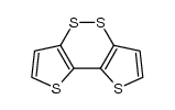 二噻吩并[3,2-c:2',3'-e][1,2]二噻英 结构式