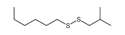 Disulfide, hexyl 2-methylpropyl (9CI) 结构式
