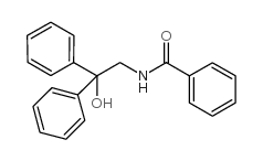 N-(2-羟基-2,2-二苯基乙基)苯羧酰胺 结构式