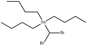 Stannane, tributyl(dibromomethyl)- 结构式