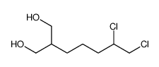 2-(4,5-二氯戊基)-1,3-丙二醇 结构式