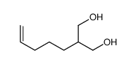 2-戊-4-烯基丙烷-1,3-二醇 结构式