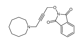 2-[4-(azocan-1-yl)but-2-ynoxy]isoindole-1,3-dione 结构式
