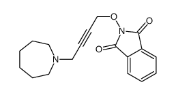 2-[4-(azepan-1-yl)but-2-ynoxy]isoindole-1,3-dione 结构式