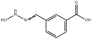 3-(N'-羟基氨基甲脒基)苯甲酸 结构式