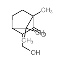 3-(hydroxymethyl)-1,7,7-trimethyl-norbornan-2-one 结构式