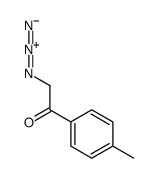 Ethanone, 2-azido-1-(4-methylphenyl)- 结构式