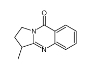 2,3-二氢-3-甲基吡咯并[2,1-b]喹唑啉-9(1H)-酮 结构式
