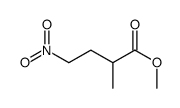 2-甲基-4-硝基丁酸甲酯 结构式