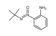Benzenamine, 2-[2-(1,1-dimethylethyl)-1-oxidodiazenyl]- 结构式