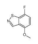 7-氟-4-甲氧基苯并[d]异噻唑 结构式