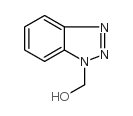 1H-苯并三唑-1-甲醇 结构式