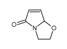 2,3-二氢吡咯并[2,1-b]恶唑-5(7aH)-酮 结构式