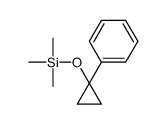 1-苯基环丙基氧基三甲基硅烷 结构式
