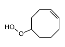 4-环辛烯-1-基过氧化氢 结构式