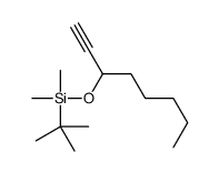 Silane, (1,1-dimethylethyl)[(1-ethynylhexyl)oxy]dimethyl- 结构式