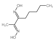 2,3-辛二酮二肟 结构式