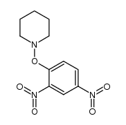 Piperidine, 1-(2,4-dinitrophenoxy)- 结构式