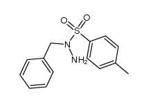 4-甲基苯磺酸-1-(苯甲基)酰肼 结构式