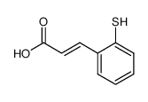 3-(2-巯基苯基)丙烯酸 结构式