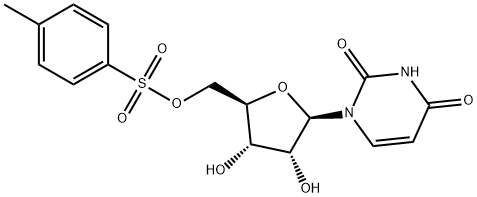 5'-尿苷(4-甲基苯磺酸盐) 结构式