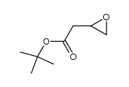 2-Oxiraneacetic acid, 1,1-dimethylethyl ester, (2R)- 结构式