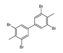 3,3',5,5'-四溴-4,4'-二甲基联苯 结构式
