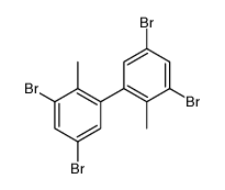 3,3',5,5'-四溴-2,2'-二甲基-1,1'-联苯 结构式
