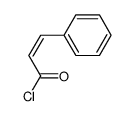 顺式-3-苯基丙烯酰氯 结构式
