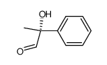 α-羟基-α-甲基苯乙醛 结构式