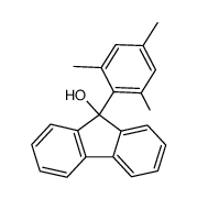 9-(2,4,6-Trimethylphenyl)-9H-fluoren-9-ol 结构式