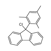 9-氯-9-(2,4,6-三甲基苯基)-9H-芴 结构式