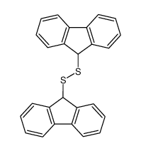 Disulfide, di-9H-fluoren-9-yl (9CI) 结构式