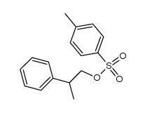 2-苯基-1-丙基对甲苯磺酸酯 结构式