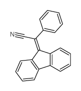 2-fluoren-9-ylidene-2-phenyl-acetonitrile 结构式