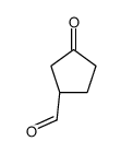 Cyclopentanecarboxaldehyde, 3-oxo-, (R)- (9CI) 结构式