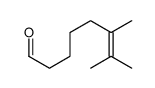 6,7-二甲基-6-辛烯醛 结构式