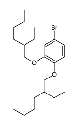 4-溴-1,2-双[(2-乙基己基)氧基]苯 结构式