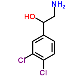 α-羟基-3,4-二氯苯乙胺 结构式