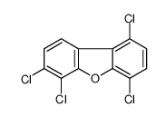 1,4,6,7-四氯二苯并呋喃 结构式