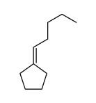 Pentylidenecyclopentane 结构式