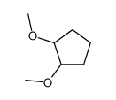 反-1,2-二甲氧基环戊烷 结构式