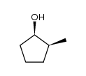 顺式-2-甲基环戊醇 结构式