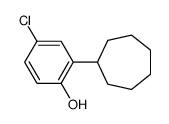 4-氯-2-环庚基苯酚 结构式